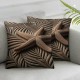 Ulloord Coastal Starfish Throw Pillow Coers Nautical Ocean Holiday Marine Theme Throw Pillow Covers Outdoor Bench Home Decoration Pillowcase