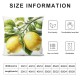 Ulloord Yellow Lemons Decorative Pillow Covers Super Soft Cushion Cover Nice Gift Indoor Outdoor Home Decor Pillowcase