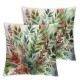 Ulloord Green Plant Leaf Pillow Covers Watercolor Eucalyptus Leaves Decorative Pillow Case Spring Summer Decorations for Home Sofa Couch