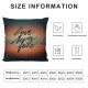 Love is Patient It Always Protects Always Trust Always Hopes Always Perseveres Motivational Quote Throw Pillow Cover Home Decor