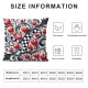 Red Pillow Cover Red Valentine's Day Throw Pillow Case Square Cushion Cover Sofa Couch Home Valentine's Day Decorations