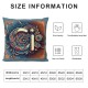 Throw Pillow Covers Pillowcase Square Decor for Home Bed Couch Sofa