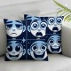 Ulloord Classroom Emotions Pillow Covers Feelings Emotions Throw Pillow Cover,Boho Classroom Pillows for Kids Reading Corner Homeschool Teens Room Decor