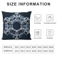 Throw Pillow Cover Decorative Pillow Cover, Cushion Pillowcase for Teens Girls Room Decor