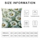 Spring Summer Pillow Covers Spring Decorations Floral Decorative Throw Pillows Outdoor Decor Cushion Case for Sofa Living Room Patio Home