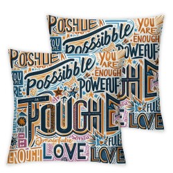 Pillow Covers, You are Pillow Covers ,Positive Throw Pillow Covers,Room Decorations for Teen Girls