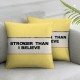 Ulloord Playroom Pillow Covers Positive i Am Classroom Reading Corner Throw Pillow Covers,Reading Corner Home Bedroom Playroom Decor Pillowcase