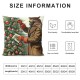 Ulloord Western Christmas Decor,Western Christmas Pillow Covers,Christmas Cowboy Pillow Covers ,Rocking Around The Christmas Tree Pillowcases