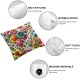 Spring Pillow Covers Fresh Flower Market Spring Decorations Throw Pillowcase Linen Cushion Case for Spring Home Décor