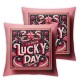 Ulloord Pillow Covers , Throw Pillow Covers, Seven Cushion Pillow Cover for Dorm Decor (Pink)