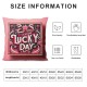 Ulloord Pillow Covers , Throw Pillow Covers, Seven Cushion Pillow Cover for Dorm Decor (Pink)