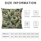 Ulloord Christmas Pillow Covers Home Decor Decorative Cushion Case for Sofa Couch Decorations Merry and Bright Throw Pillowcase