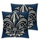 Ulloord Pillow Cover Black Word Cushion Covers for Sofa Couch Decorative Pillow Case