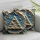 Ulloord Pillow Covers Rustic Pillow Case Square Throw Cushion Cover