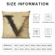 Ulloord Vintage Words Live Love Laugh Burlap Throw Pillowcase Cushion Cover