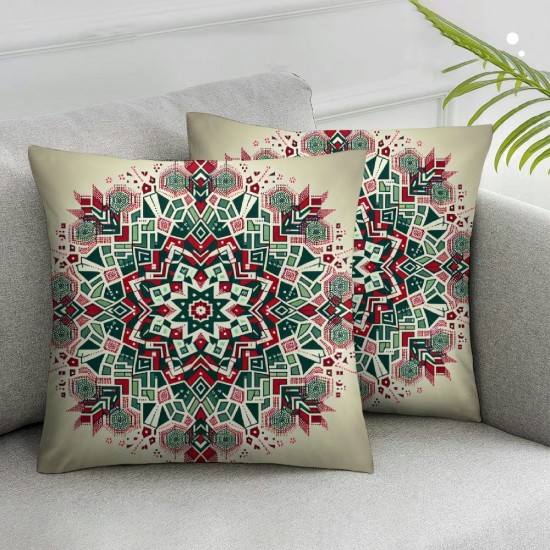 Ulloord Merry Christmas Throw Pillow Cover Cushion Cover