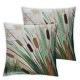 Ulloord Heron Pillow Covers Farmhouse Bird Modern River Decor Decorative Cushion Case Throw Pillowcase Sofa Couch