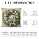 Ulloord Fall Pillow Covers Pumpkin Throw Pillow Case Autumn Thanksgiving Decorative Cushion Case for Outdoor Activity Sofa Home Couch Office Room Car Supplies,