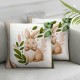 Ulloord AnyDesign Throw Pillow Covers Grey Rabbit Pillow Case Decorative Cushion Case for Home Office Room Couch Sofa,