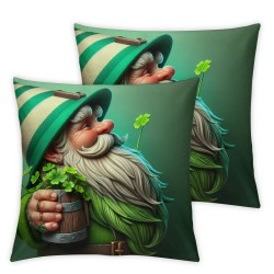 Ulloord Pillow Cover Throw Pillow Case Green Cushion Cover for Home Office Sofa Couch,