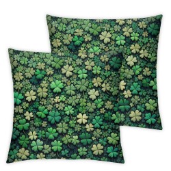 Ulloord Pillow Cover Throw Pillow Case Green Cushion Cover Case for Party Home Farmhouse Couch Sofa Car,