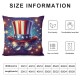 Ulloord Pillow Covers Hat Pattern Throw Pillowcase Cushion Case Pillowcase Decorations for Sofa Couch