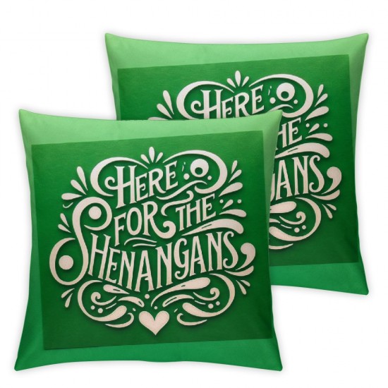 St Patricks Day Pillow Covers Here for The Throw Pillows Green Home Sofa Decor Pillowcase Pillows Decoration Cushion Cases