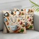 Ulloord Pillow Covers  Throw Pillowcase Home Sofa Bedroom Cushion Case Seasonal Farmhouse Decorations