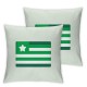 Ulloord Pillow Covers Green Lucky Throw Pillow Case Cushion Cover for Home Couch Sofa Party Decoration,