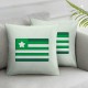 Ulloord Pillow Covers Green Lucky Throw Pillow Case Cushion Cover for Home Couch Sofa Party Decoration,