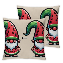 Ulloord Summer Pillow Covers Decorative Throw Pillow Case Summer Fruit Cushion Case for Home Sofa Home Couch Office Decoration