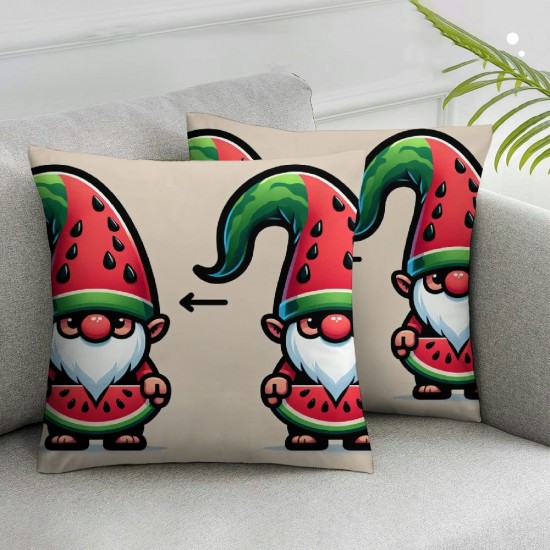 Ulloord Summer Pillow Covers Decorative Throw Pillow Case Summer Fruit Cushion Case for Home Sofa Home Couch Office Decoration