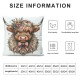 Ulloord Pillow Covers Flowers Throw Pillow Case Seasonal Cute Cow Cushion Cover for Spring Home Sofa Bedroom Decor