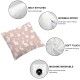 Ulloord Pillow Covers Pink Throw Pillowcase Home Sofa Bedroom Cushion Case Decorations