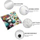 Ulloord Pillow Covers Throw Pillowcase Eggs Home Sofa Bedroom Cushion Case Dog Decorations