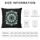 Ulloord Fall Pillow Covers Green Pumpkin Throw Pillowcase Thanksgiving Holiday Home Decor Sofa Bedroom Cushion Case Outdoor Indoor Decorations