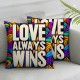 Ulloord Pillow Covers Floral Decorative Throw Pillow Covers Pillow Case Home Sofa Bedroom Living Room Cushion Case Decorations