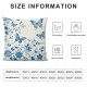 Ulloord Pillow Covers Summer Butterfly Throw Pillows Cover Outdoor Square Pillow Case for Sofa