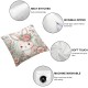 Ulloord Pillow Covers Flower Decor for Throw Pillows Covers Spring Farmhouse Pillow Covers Decor Couch Living Room