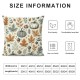 Ulloord Fall Pillow Covers Pumpkin Fall Decor Decorative Throw Pillows Cushion Case Decoration for Sofa Couch