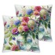 Ulloord Spring Pillow Covers, Floral Mason Jar Spring is in The Air Live Life in Full Bloom Farmhouse Decorative Throw Pillowcases for Home Sofa Couch Decoration