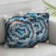 Ulloord Blue Pillow Covers Throw Pillow Covers Outdoor Decorative Pillow Covers Cushion Cover Pillowcases for Couch Sofa Bed Living Room Patio Furniture