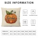 Ulloord Fall Pillow Covers Autumn Pumpkin Thanksgiving Decorative Throw Pillow Cover Farmhouse Outdoor Pillows Case for Sofa Couch Living Room Cushion Bed Home Decor