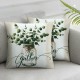 Ulloord Throw Pillow Covers Farmhouse Pillow Covers Cushion Cases Decorative Pillowcases for Sofa Couch Living Room Outdoor Home Decor