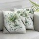 Ulloord Pillow Covers Farmhouse Spring Throw Pillow Covers Floral Decorative Cushion Cases for Sofa Couch Living Room Outdoor Home Decor