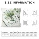 Ulloord Pillow Covers Farmhouse Spring Throw Pillow Covers Floral Decorative Cushion Cases for Sofa Couch Living Room Outdoor Home Decor