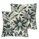 Ulloord Throw Pillow Covers Farmhouse Decorative Green Blue Pillow Covers Outdoor Linen Square Cushion Covers for Sofa Couch Living Room Bedroom